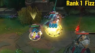 Rank 1 Fizz: This Fizz ONESHOT Combo is INSANE!