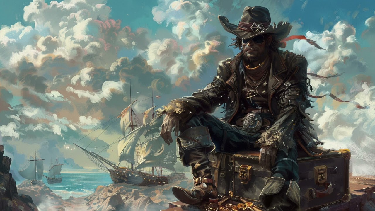 Песня о жадности, но это Dark Outlaw Western (Udio AI)