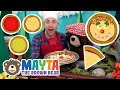 Pizza for kids  helping people for toddlers