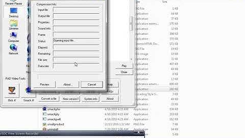 How to Convert AVI to BINK video file through RAD tools.