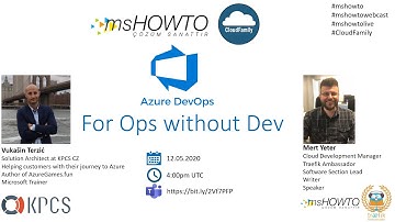 Azure DevOps Without Dev W/Vukašin Terzić  and Mert Yeter