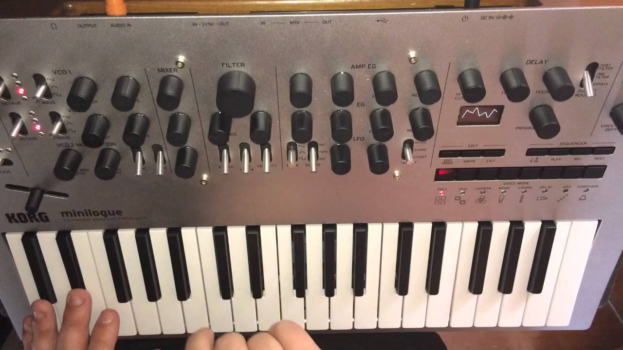 Synth Tutorial 2 Ambient with Minilogue YouTube