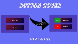 Awesome Hover Effect on Buttons Using HTML & CSS