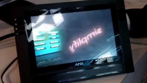 AMX Presents New MBP-9000i Touch Panel