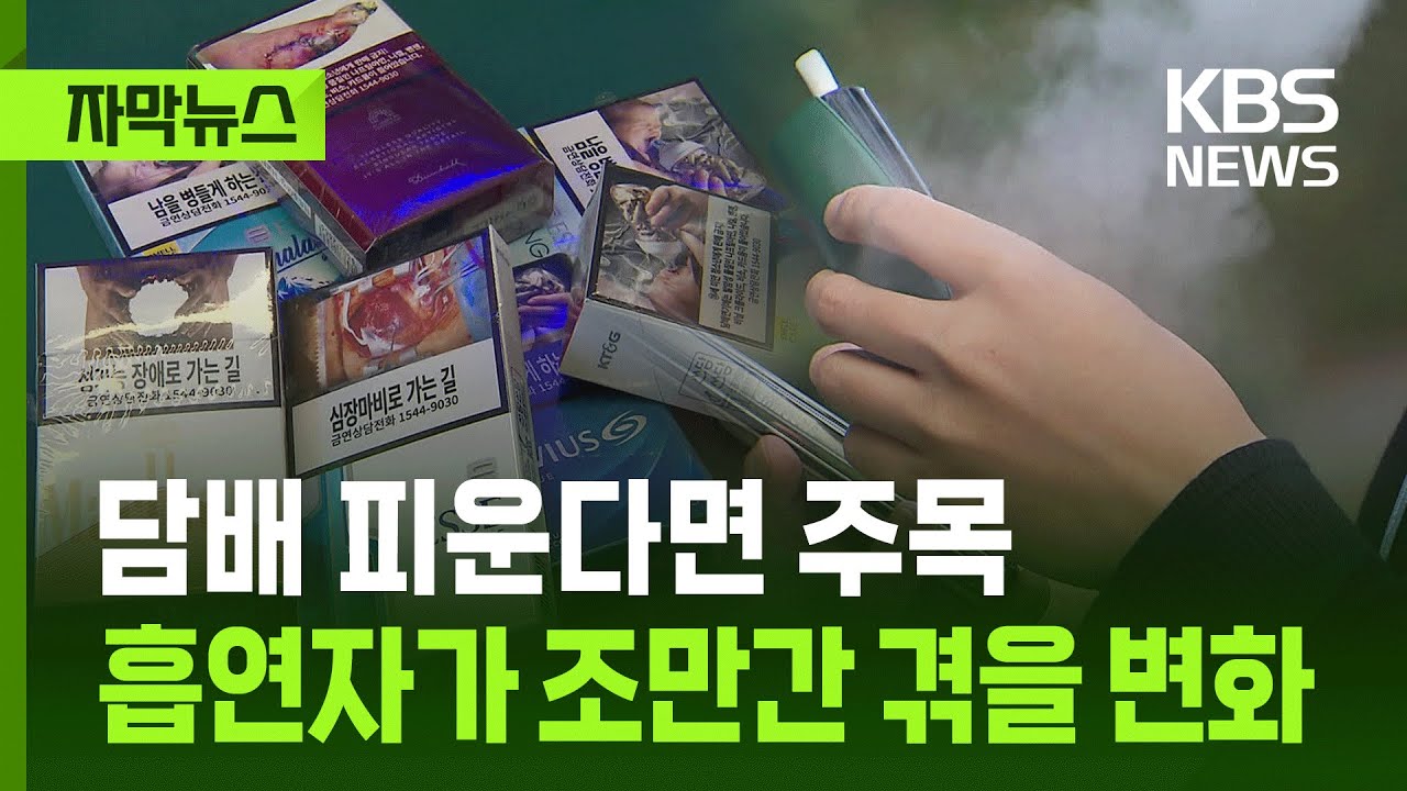 [자막뉴스] 담배 피운다면 주목…흡연자가 조만간 경험할 변화 / KBS 2025.11.14.