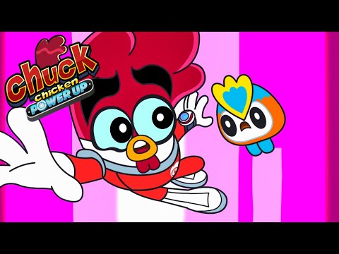 Chuck Chicken Power Up 🔥 Top episodes 🔥 Superhero cartoons