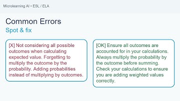 Introduction to expected value