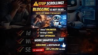 “You’re Losing in Blogging Because You Ignore This AI Trick”