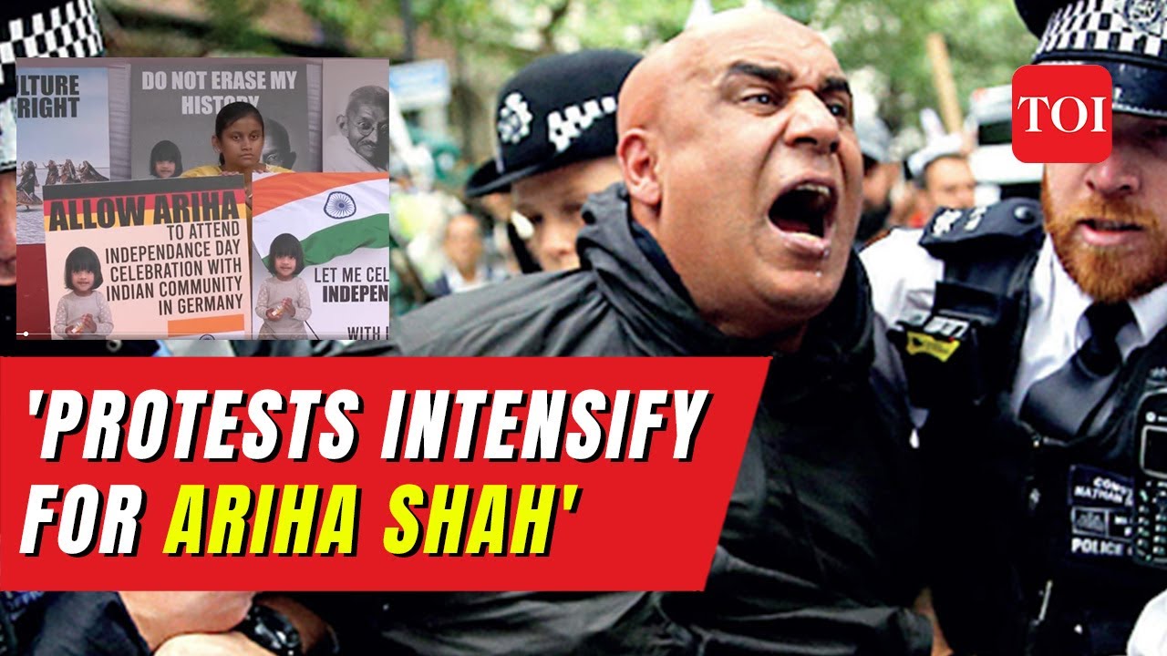Baby Ariha Shah Germany Row: NRI community in Germany holds silent ...