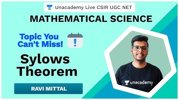 Sylows Theorem | Topic You Can