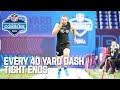 Every Tight End&#39;s 40 Yard Dash!
