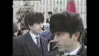 Video thumbnail of "National Anthem of the Chechen Republic of Ichkeria: "Ӏожалла я маршо"(Millitary parade 1994)"
