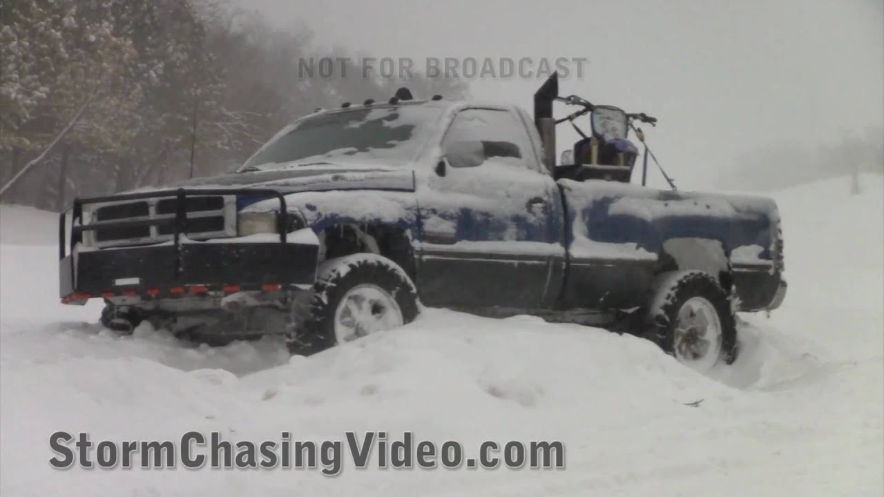 02/09/2011 Springdale Arkansas winter storm footage.