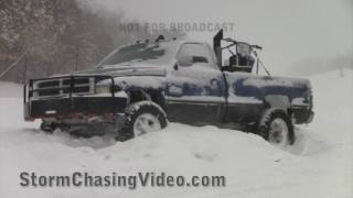 02/09/2011 Springdale Arkansas winter storm footage.