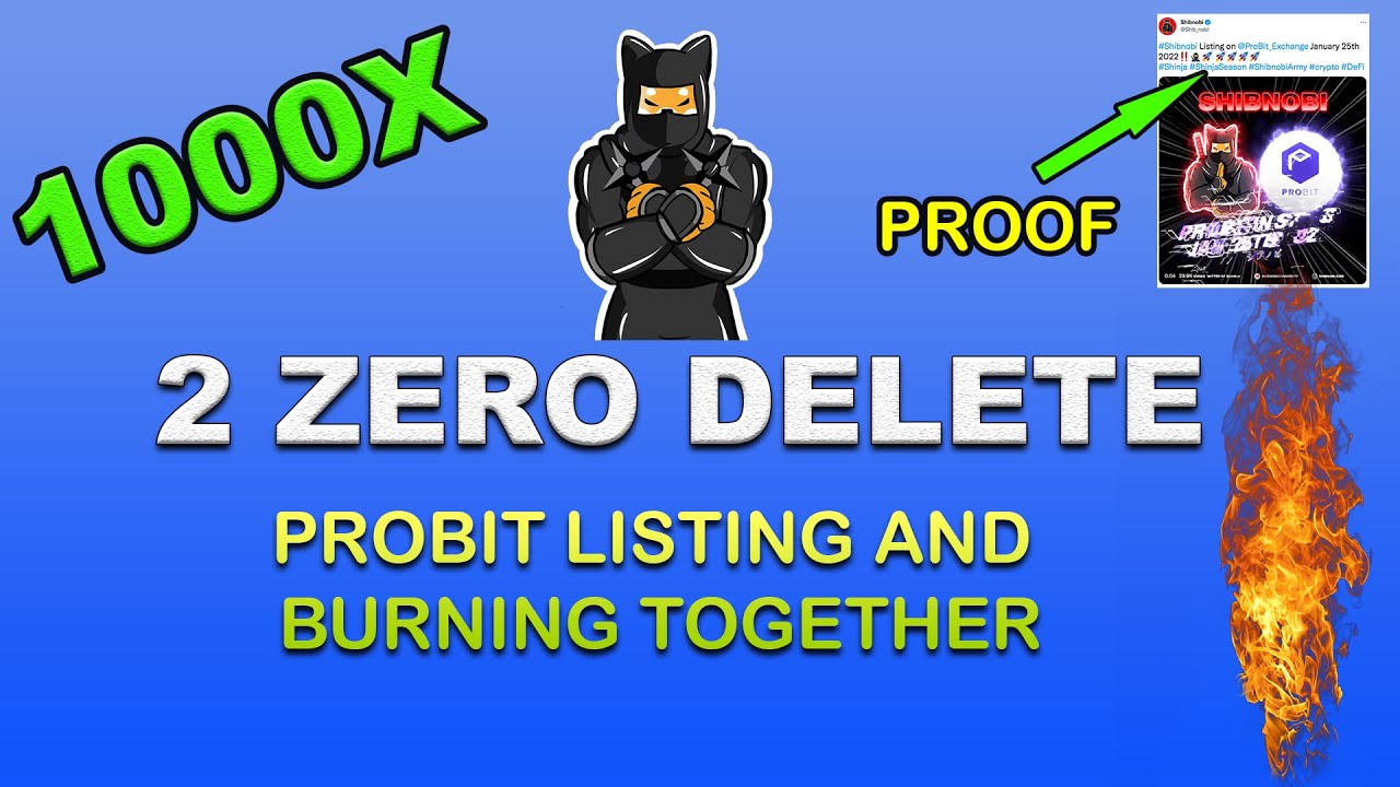 PROBIT LISTING SHINJA AND BURN EAT 2 ZERO 🔥🔥🔥 | Crypto Jeet
