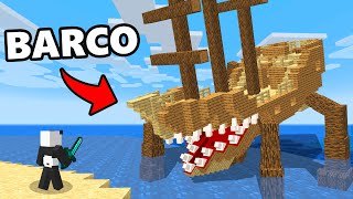 TRANSFORMEI AS ESTRUTURAS DO MINECRAFT EM BOSSES NOVAMENTE