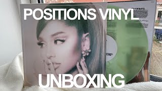 ariana grande - positions (vinyl unboxing) 