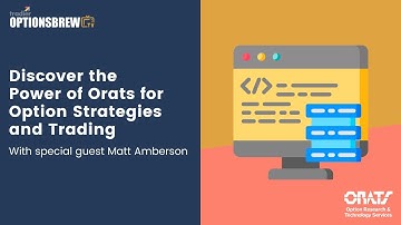 Back Test Your Options Strategies with Orats