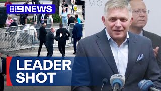 Prime Minister of Slovakia fighting for his life after assassination attempt | 9 News Australia