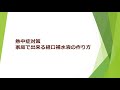熱中症対策　家庭で出来る経口補水液の作り方
