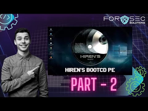 Tutorial - 2 |  Hiren Boot | Live Operating System | Cyber Forensic/Security OS