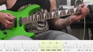 ‘Addicted To Chaos’ by Megadeth - Guitar Playthrough w/tabs (Chris Zoupa)