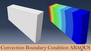 ABAQUS CAE Tutorial for Heat Transfer Analysis | Part 3 (Convection Boundary Condition)