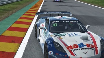 rFactor 2 lap around Spa