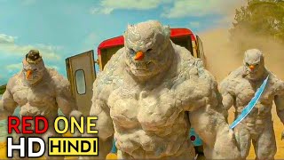 Snowman Fight Scene | Red One (2024)Movie clip HD [HINDI]