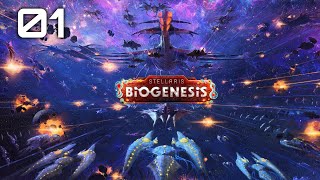 Stellaris [01] - Découverte du DLC BioGenesis et la 4.0 avec une conscience collective ?!