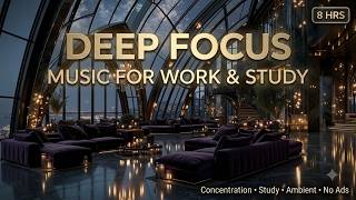 Deep work music | Focus music for programming - Concentration music for coding flow state