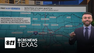 Ready for an arctic blast, North Texas? Here’s the timeline for the wintry mix this weekend