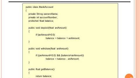 OOP in Java - Inheritance - Chapter 6