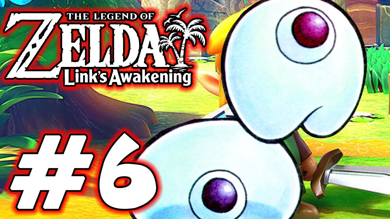 The Legend of Zelda Link's Awakening Part 6 Slime Eye! YouTube
