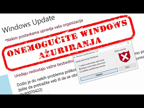 Video: Kako Onemogućiti Ažuriranja Na Windows 7