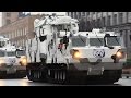 Военная техника на Звенигородском шоссе - (репетиция парада)