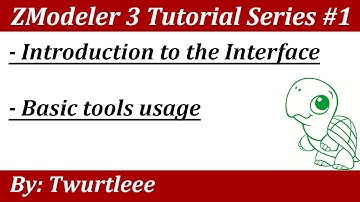 ZModeler 3 Tutorial #1 Interface