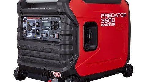 Predator 3500 Generator - piekspanningsprobleem opgelost!