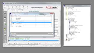 Petroware Master Files Application