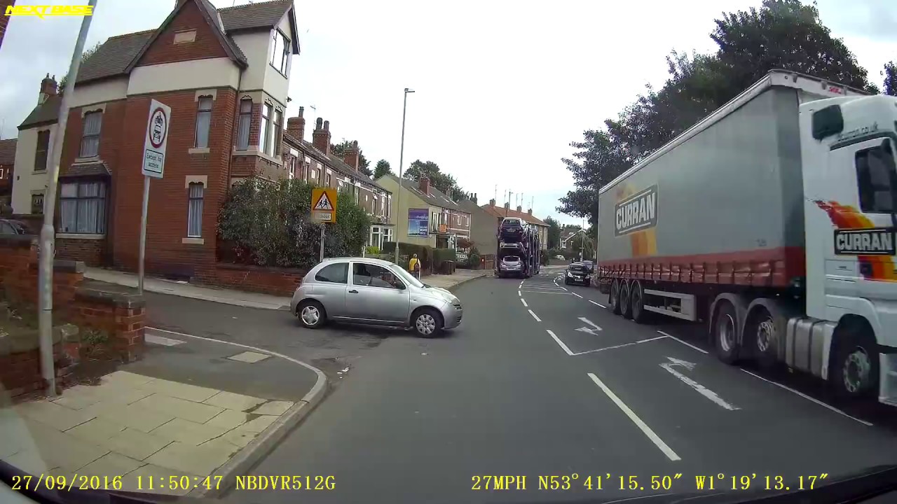 Car Crash !!! Man using mobile.....Ouch!!