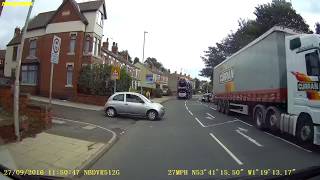 Car Crash !!! Man using mobile.....Ouch!!