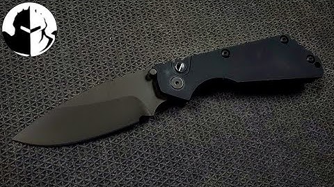 Protech / Strider SNG Auto Aluminum - Glow Button - Silent Overview