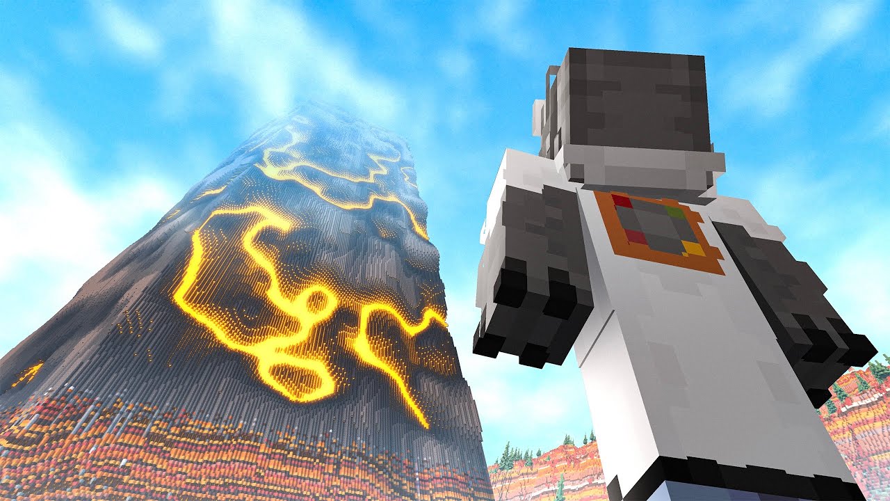 Subí la TORRE MÁS ALTA de Minecraft