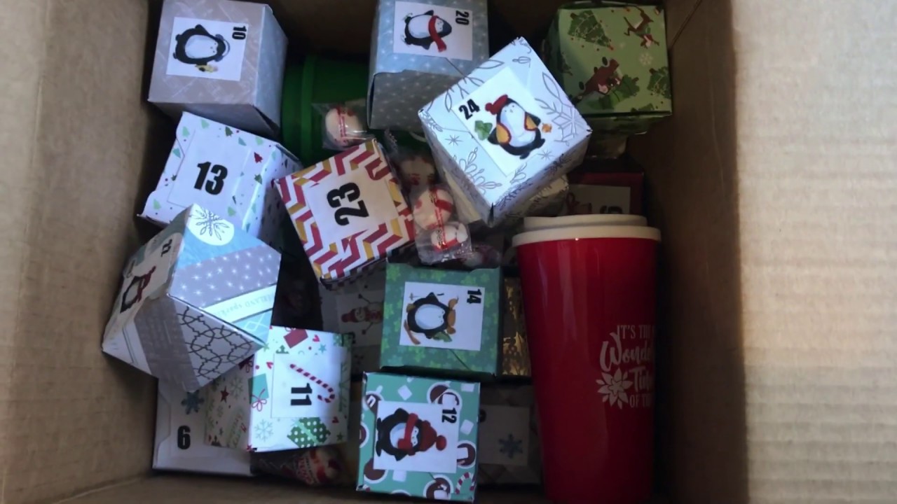 Gift idea Hot Cocoa Advent Calendar! YouTube