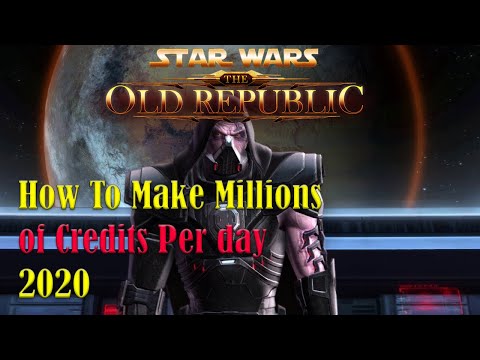 SWTOR: How To Make Millions Of Credits Per Day For Beginners 2022