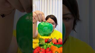 Lukchup dessert khas Thailand 🍓🍎🍒🍉🍑