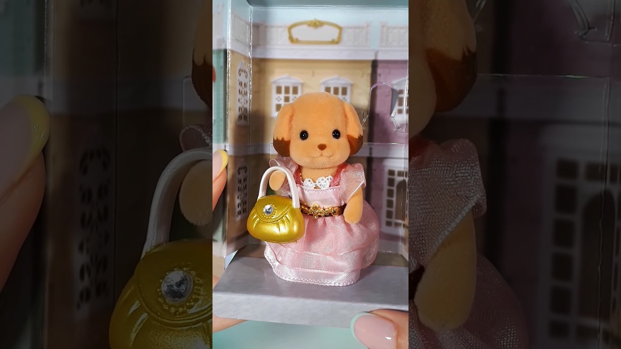 Пудели Тоже Носят Платья - Распаковка #sylvanianfamilies Town Girl Series 6004