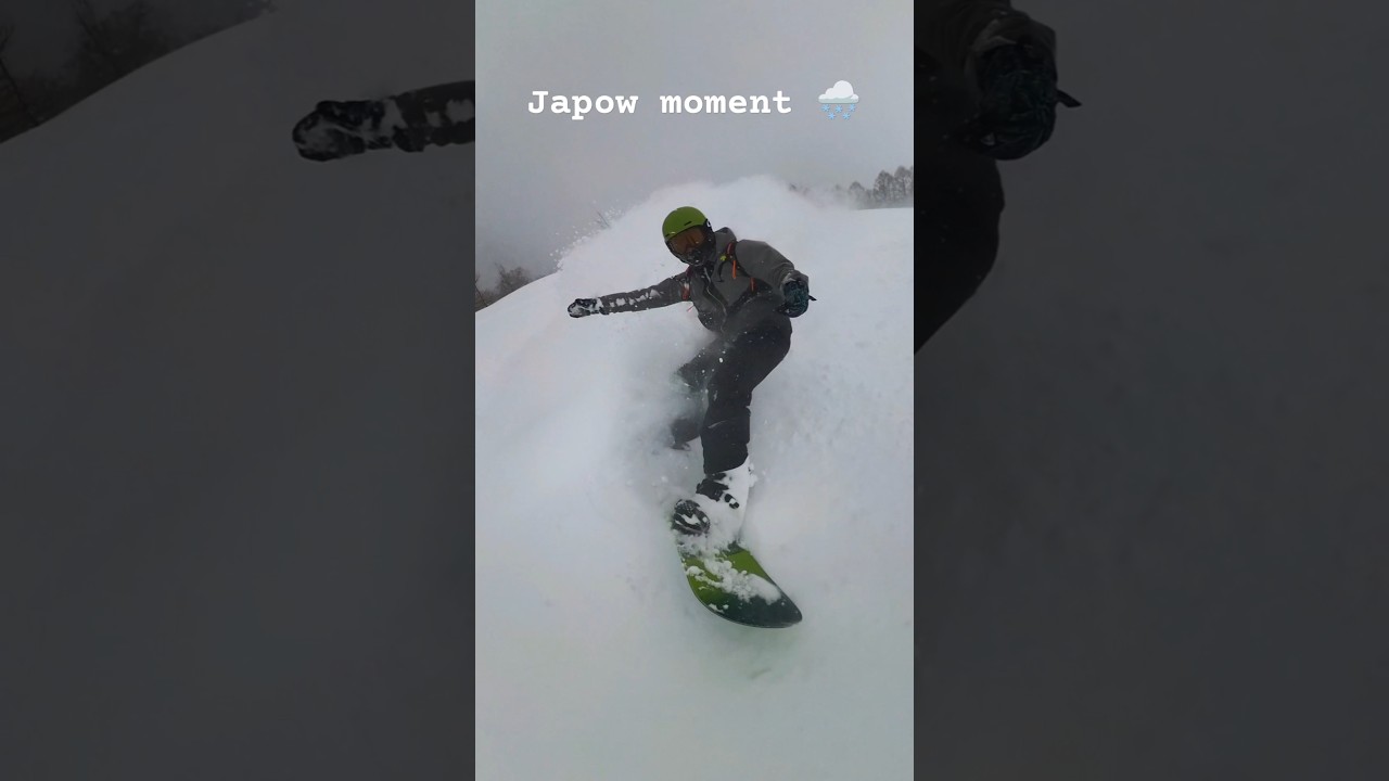 Epic Powder Snow in Japan - Pure Winter Bliss! 