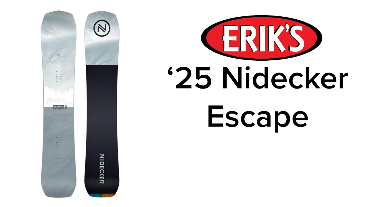 2025 Nidecker Escape Snowboard - YouTube