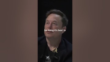 Elon Musk Reminds Reporter That An AI Human Symbiosis Is Closer Than People Realize | #shorts